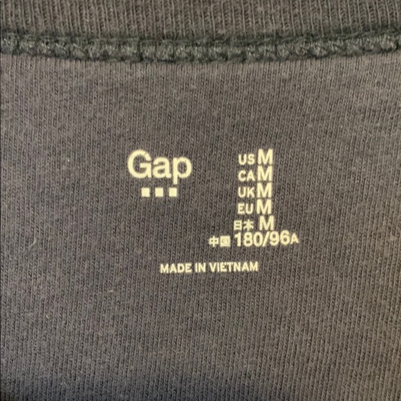 Gap Men's Navy Blue Long Sleeve Thermal Shirt. - Picture 3 of 5